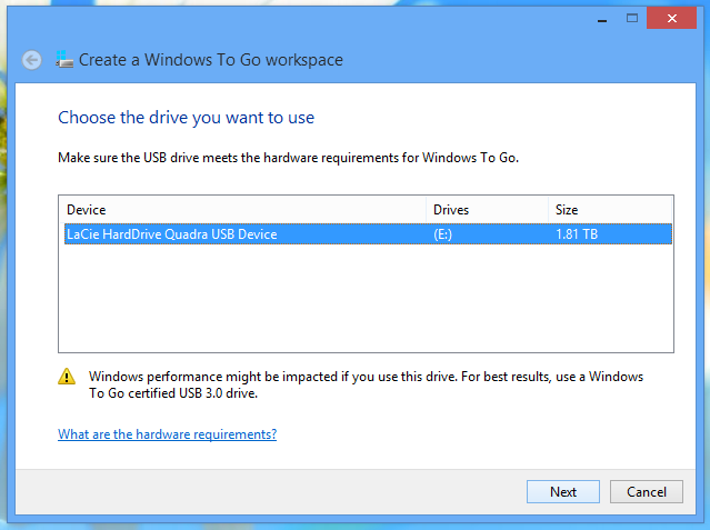Windows to Go