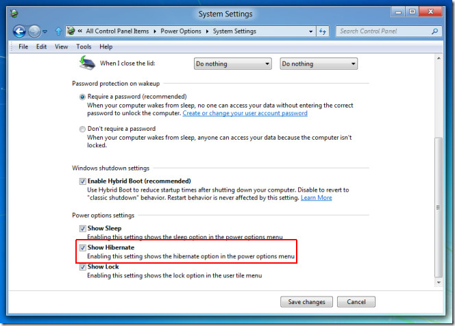 Show Hibernate